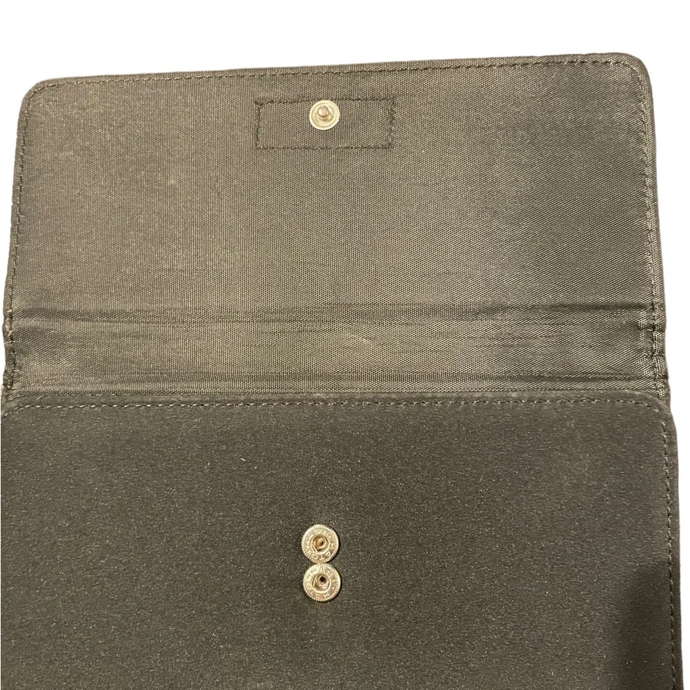 Kate Spade Black Canvas Wallet